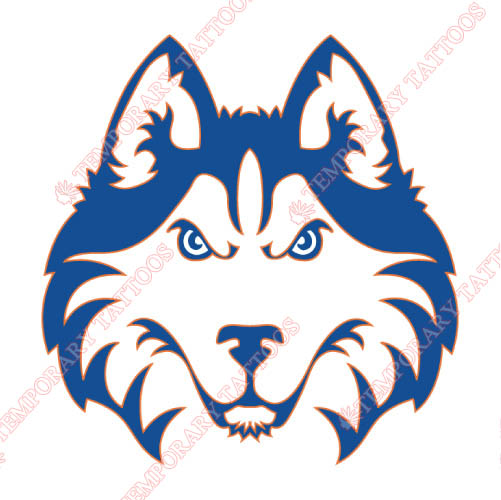 Houston Baptist Huskies Customize Temporary Tattoos Stickers NO.4569